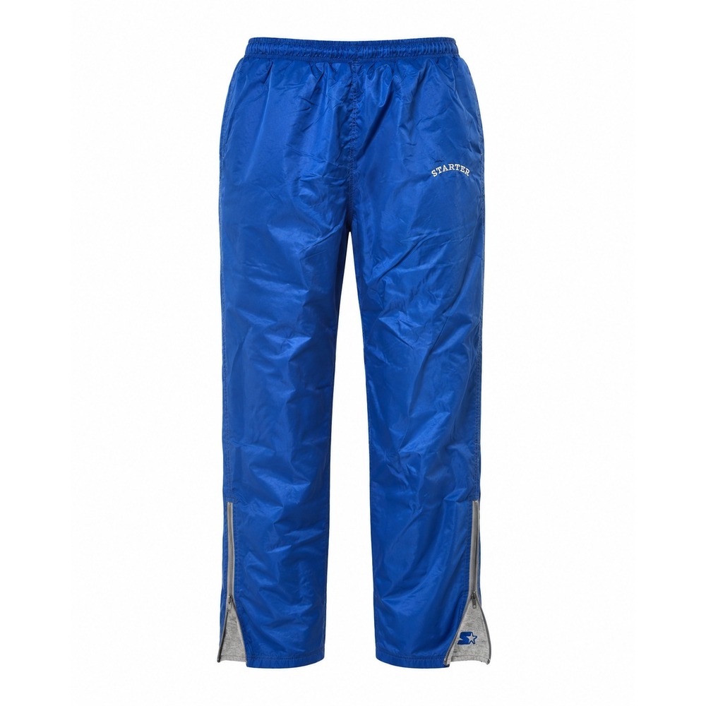 Vintage Starter Track Pants‎ Medium Windbreaker Blue 90s Y2K Streetwear Sporty
